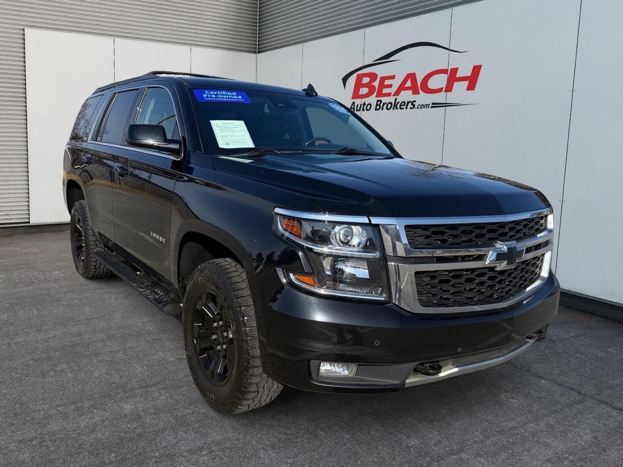 2020 Chevrolet Tahoe LT, APPLE CARPLAY/ANDROID AUTO, HEATED SEATS, HEATED 2ND ROW, POWER LIFTGATE, BACKUP CAMERA, UNIVERSAL GARAGE DOOR OPENER, BOSE SPEAKERS, REMOTE KEYLESS ENTRY, CAPTAINS CHAIRS, 3RD ROW, RUNNING BOARDS, TOW HOOKS, CLEAN CARFAX!