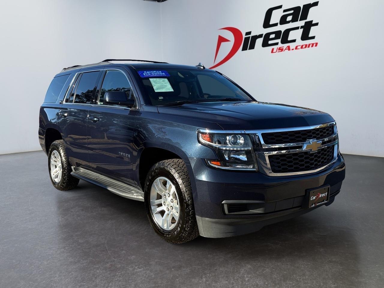 2020 Chevrolet Tahoe LT, FORWARD COLLISION ALERT, LANE KEEP ASSIST, BLIND SPOT ALERT, POWER LIFTGATE, POWER 3RD ROW SEATS, ROOF RACKS, HEATED SEATS, APPLE CARPLAY/ANDROID AUTO, CLEAN CARFAX, TAKE HOME A TAHOE!