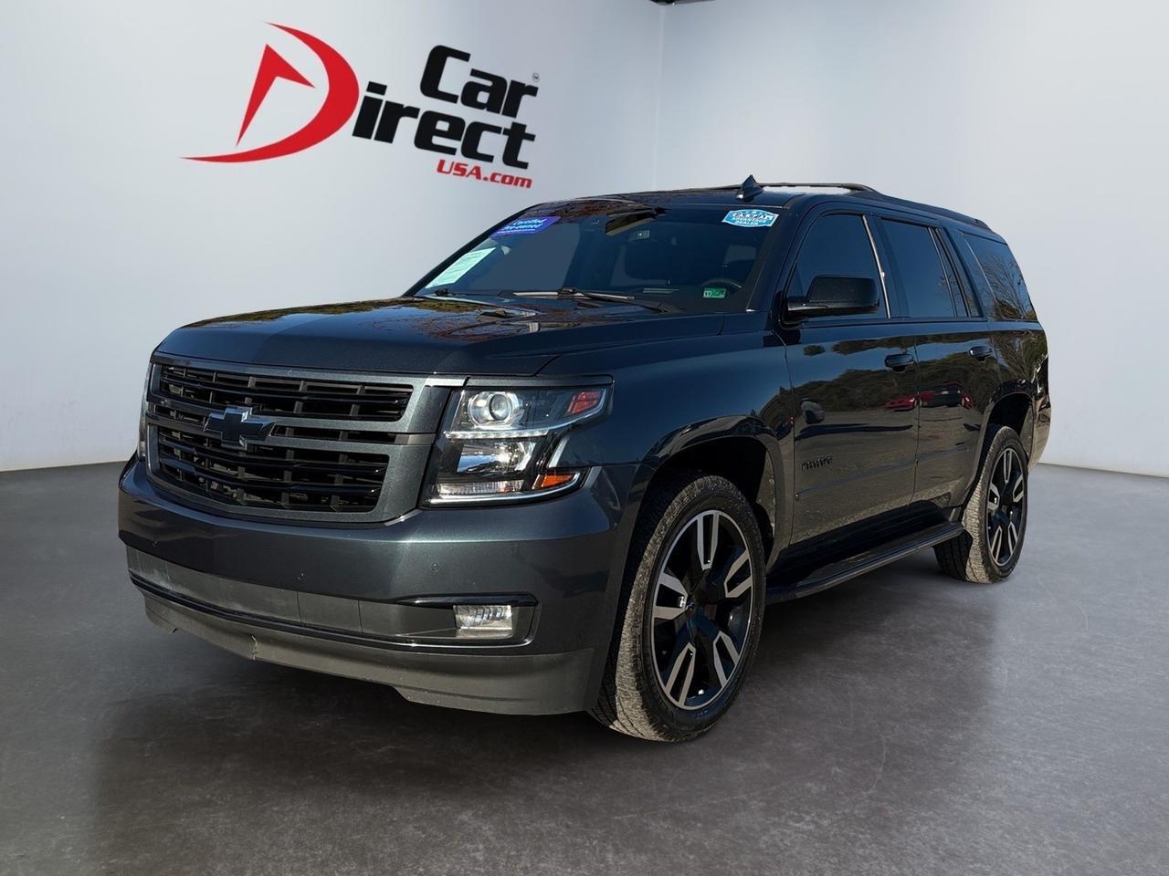 2020 Chevrolet Tahoe Premier, LANE KEEP ASSIST, BLIND SPOT ALERT, RUNNING BOARDS, POWER LIFTGATE, SUNROOF, HEATED & VENTILATED SEATS, POWER 3RD ROW SEATING, APPLE CARPLAY/ANDROID AUTO, 360 BACKUP CAMERA, ONLY 1 OWNER, CLEAN CARFAX, DRIVE THIS TAHOE HOME TODAY! Virginia Beach VA