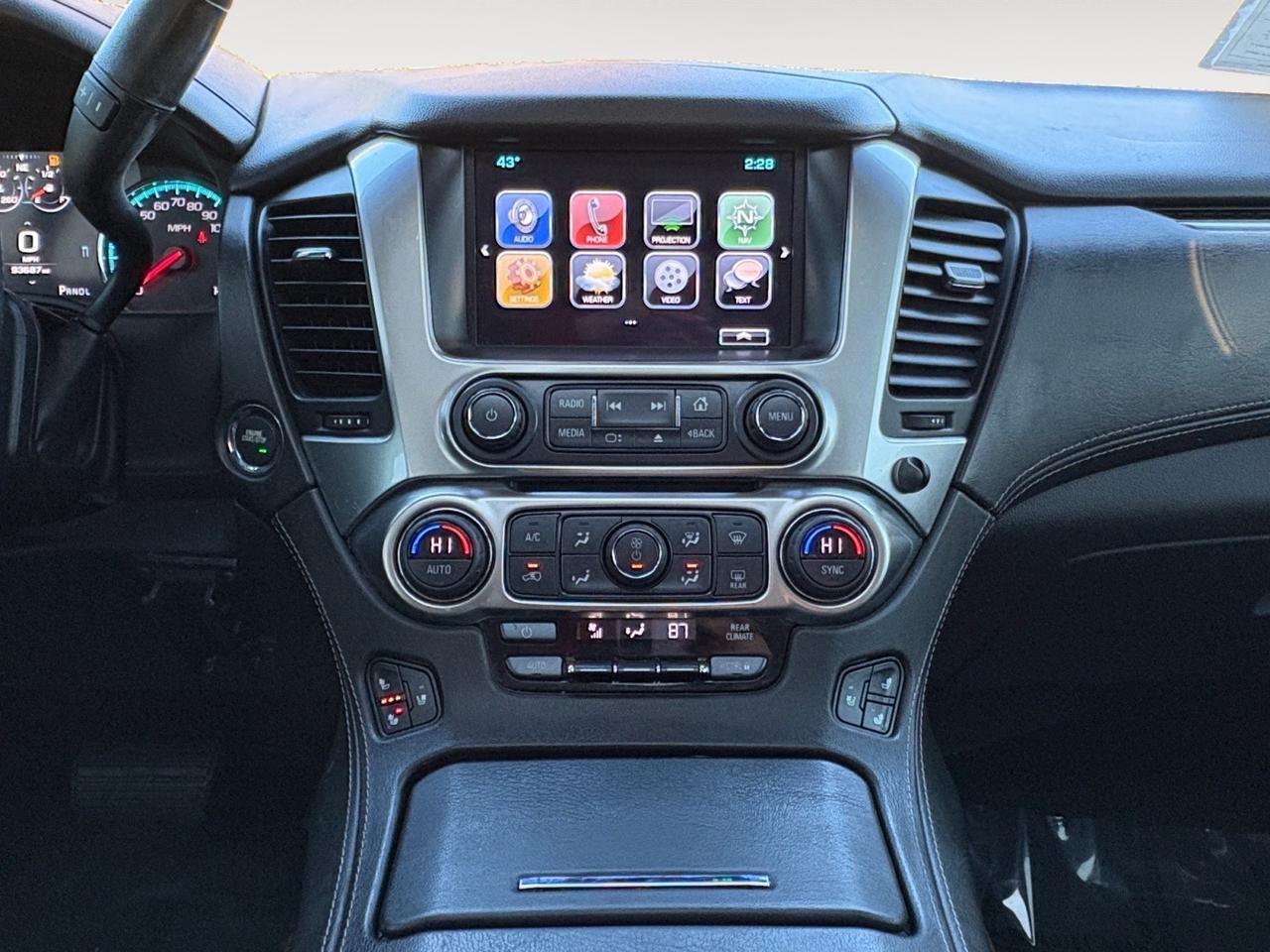 2020 Chevrolet Tahoe Premier, LANE KEEP ASSIST, BLIND SPOT ALERT, RUNNING BOARDS, POWER LIFTGATE, SUNROOF, HEATED & VENTILATED SEATS, POWER 3RD ROW SEATING, APPLE CARPLAY/ANDROID AUTO, 360 BACKUP CAMERA, ONLY 1 OWNER, CLEAN CARFAX, DRIVE THIS TAHOE HOME TODAY!