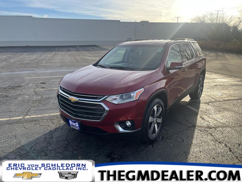 2020 Chevrolet Traverse 3LT Leather AWD Premium TraileringPkgs w/Sunroof Nav 20s Bose RrCamMirror HtdLthr Milwaukee WI