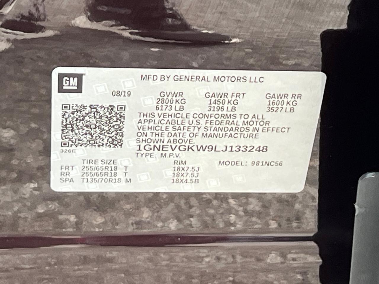 2020 Chevrolet Traverse LT Hagerstown MD