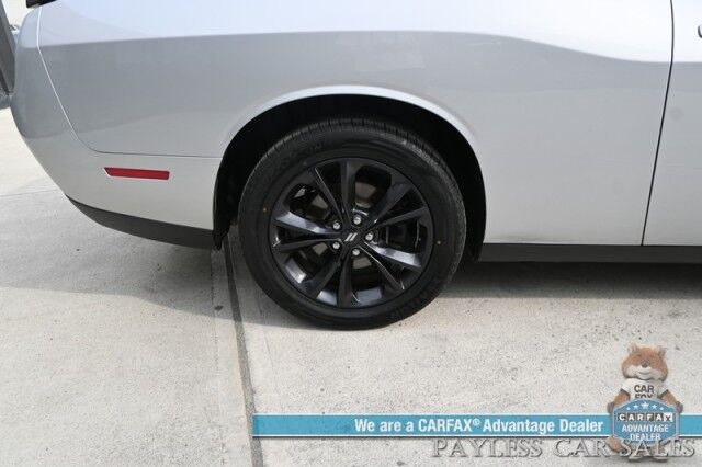 2020 Dodge Challenger GT / AWD / Blacktop Pkg / Tech & Driver Convenience Group / Auto Start / Heated & Cooled Alcantara Seats / Heated Steering / Alpine Speakers / Sunroof / Adaptive Cruise / Lane Depart & Blind Spot / 1-Owner Anchorage AK