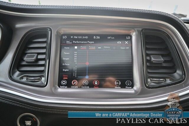 2020 Dodge Challenger GT / AWD / Blacktop Pkg / Tech & Driver Convenience Group / Auto Start / Heated & Cooled Alcantara Seats / Heated Steering / Alpine Speakers / Sunroof / Adaptive Cruise / Lane Depart & Blind Spot / 1-Owner Anchorage AK