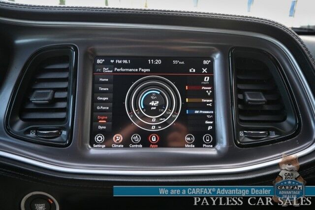 2020 Dodge Challenger GT / AWD / Blacktop Pkg / Tech & Driver Convenience Group / Auto Start / Heated & Cooled Alcantara Seats / Heated Steering / Alpine Speakers / Sunroof / Adaptive Cruise / Lane Depart & Blind Spot / 1-Owner Anchorage AK