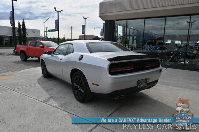 2020 Dodge Challenger GT / AWD / Blacktop Pkg / Tech & Driver Convenience Group / Auto Start / Heated & Cooled Alcantara Seats / Heated Steering / Alpine Speakers / Sunroof / Adaptive Cruise / Lane Depart & Blind Spot / 1-Owner Anchorage AK