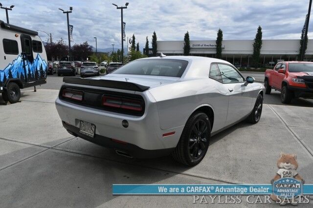 2020 Dodge Challenger GT / AWD / Blacktop Pkg / Tech & Driver Convenience Group / Auto Start / Heated & Cooled Alcantara Seats / Heated Steering / Alpine Speakers / Sunroof / Adaptive Cruise / Lane Depart & Blind Spot / 1-Owner Anchorage AK