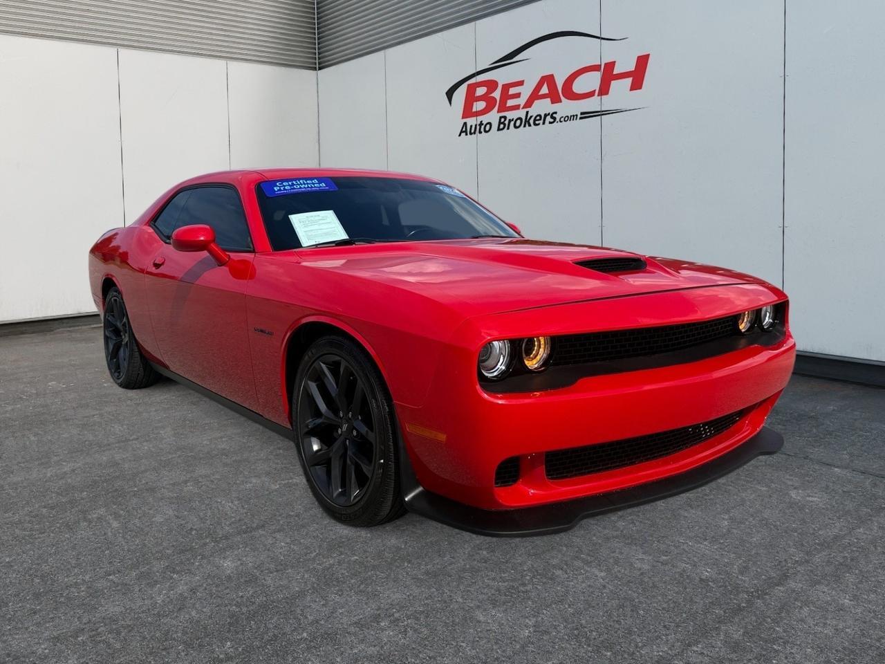 2020 Dodge Challenger R/T, HEATED SEATS, HEATED STEERING WHEEL, REMOTE START, APPLE CARPLAY/ANDROID AUTO, BACKUP CAMERA, UNIVERSAL GARAGE DOOR OPENER, POWER MIRRORS, THIS SPEED DEMON IS READY FOR TAKEOFF!