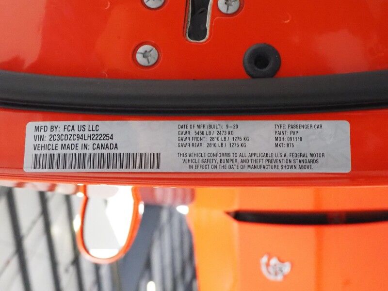 2020 Dodge Challenger SRT Hellcat *NAVIGATION, BACKUP-CAMERA, COLOR TOUCHSCREEN, HEATED SEATS/STEERING, REMOTE START, KEYLESS ENTRY, 20 INCH ALLOYS, ALPINE AUDIO, ANDROID & APPLE Round Rock TX