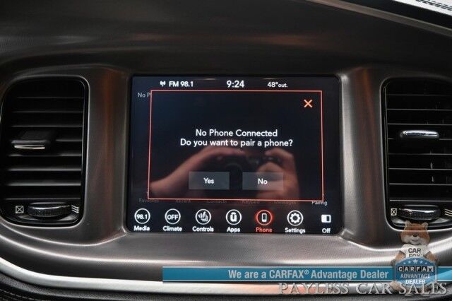 2020 Dodge Charger GT / AWD / Blacktop Pkg / GT Plus & Tech Group / Auto Start / Heated & Cooled Alcantara Seats / Heated Steering / Sunroof / Alpine Speakers / Adaptive Cruise / Lane Depart & Blind Spot / Block Heater Anchorage AK