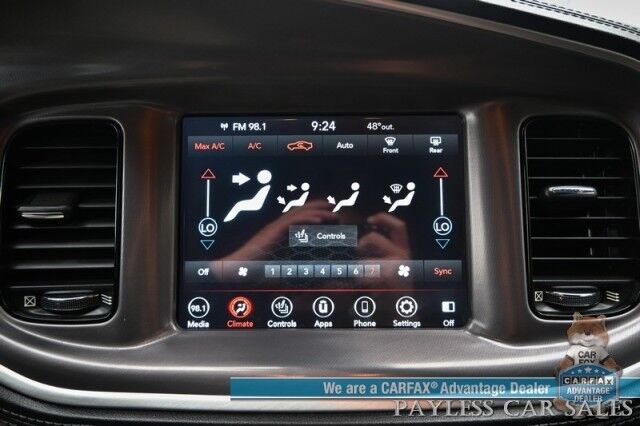 2020 Dodge Charger GT / AWD / Blacktop Pkg / GT Plus & Tech Group / Auto Start / Heated & Cooled Alcantara Seats / Heated Steering / Sunroof / Alpine Speakers / Adaptive Cruise / Lane Depart & Blind Spot / Block Heater Anchorage AK
