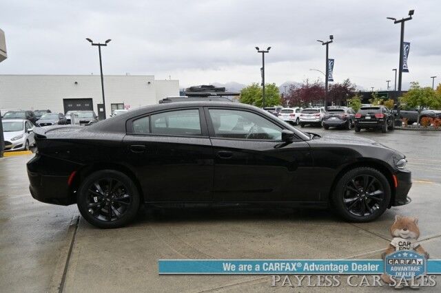 2020 Dodge Charger GT / AWD / Blacktop Pkg / GT Plus & Tech Group / Auto Start / Heated & Cooled Alcantara Seats / Heated Steering / Sunroof / Alpine Speakers / Adaptive Cruise / Lane Depart & Blind Spot / Block Heater Anchorage AK
