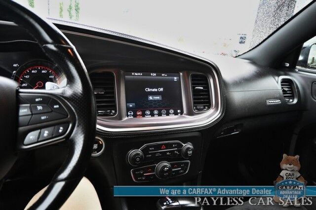 2020 Dodge Charger GT / AWD / Blacktop Pkg / GT Plus & Tech Group / Auto Start / Heated & Cooled Alcantara Seats / Heated Steering / Sunroof / Alpine Speakers / Adaptive Cruise / Lane Depart & Blind Spot / Block Heater Anchorage AK