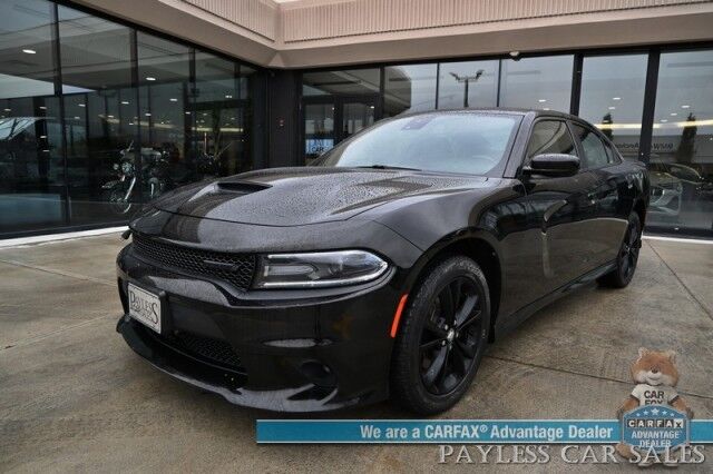 2020 Dodge Charger GT / AWD / Blacktop Pkg / GT Plus & Tech Group / Auto Start / Heated & Cooled Alcantara Seats / Heated Steering / Sunroof / Alpine Speakers / Adaptive Cruise / Lane Depart & Blind Spot / Block Heater Anchorage AK