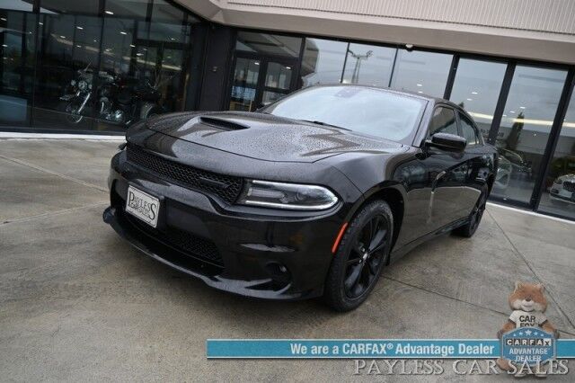 2020 Dodge Charger GT / AWD / Blacktop Pkg / GT Plus & Tech Group / Auto Start / Heated & Cooled Alcantara Seats / Heated Steering / Sunroof / Alpine Speakers / Adaptive Cruise / Lane Depart & Blind Spot / Block Heater Anchorage AK