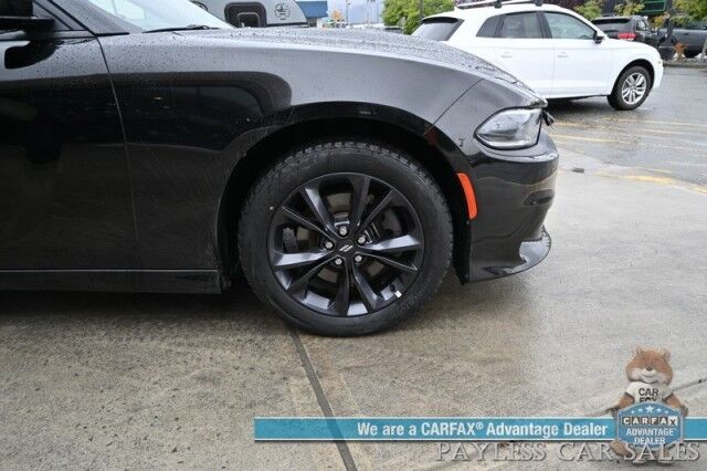2020 Dodge Charger GT / AWD / Blacktop Pkg / GT Plus & Tech Group / Auto Start / Heated & Cooled Alcantara Seats / Heated Steering / Sunroof / Alpine Speakers / Adaptive Cruise / Lane Depart & Blind Spot / Block Heater Anchorage AK