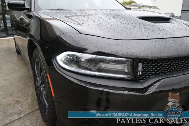 2020 Dodge Charger GT / AWD / Blacktop Pkg / GT Plus & Tech Group / Auto Start / Heated & Cooled Alcantara Seats / Heated Steering / Sunroof / Alpine Speakers / Adaptive Cruise / Lane Depart & Blind Spot / Block Heater Anchorage AK
