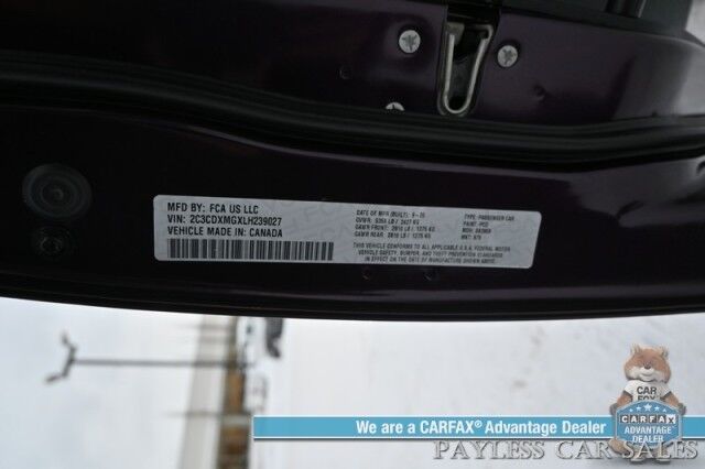 2020 Dodge Charger GT / AWD / Cold Weather Pkg / Auto Start / Power & Heated Cloth Seats / Heated Steering Wheel / NAV / Sunroof / Alpine Speakers / Blind Spot Alert / Bluetooth / Back Up Camera / Keyless Entry & Start / Block Heater Anchorage AK