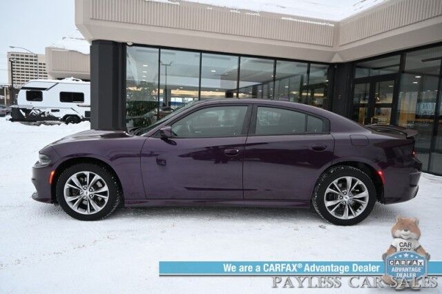 2020 Dodge Charger GT / AWD / Cold Weather Pkg / Auto Start / Power & Heated Cloth Seats / Heated Steering Wheel / NAV / Sunroof / Alpine Speakers / Blind Spot Alert / Bluetooth / Back Up Camera / Keyless Entry & Start / Block Heater Anchorage AK