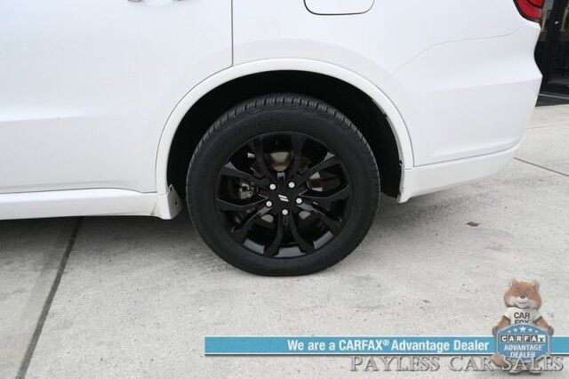 2020 Dodge Durango GT / Blacktop Pkg / 4X4 / Auto Start / Power & Heated Suede Seats / Heated Steering Wheel / Sunroof / Navigation / Rear Entertainment / Apple CarPlay & Android Auto / 3rd Row / Seats 7 / Back Up Cam / 25 MPG Anchorage AK