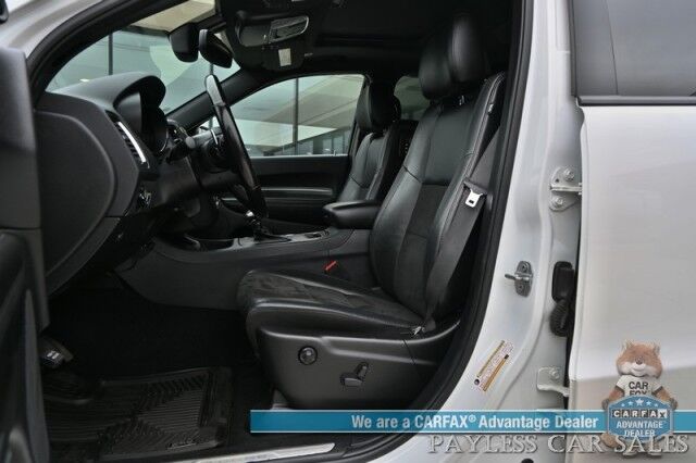 2020 Dodge Durango GT / Blacktop Pkg / 4X4 / Auto Start / Power & Heated Suede Seats / Heated Steering Wheel / Sunroof / Navigation / Rear Entertainment / Apple CarPlay & Android Auto / 3rd Row / Seats 7 / Back Up Cam / 25 MPG Anchorage AK
