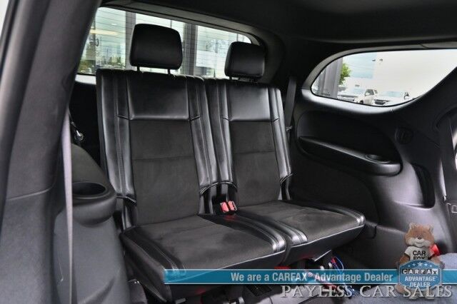 2020 Dodge Durango GT / Blacktop Pkg / 4X4 / Auto Start / Power & Heated Suede Seats / Heated Steering Wheel / Sunroof / Navigation / Rear Entertainment / Apple CarPlay & Android Auto / 3rd Row / Seats 7 / Back Up Cam / 25 MPG Anchorage AK