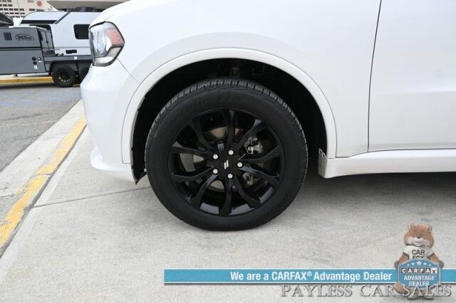 2020 Dodge Durango GT / Blacktop Pkg / 4X4 / Auto Start / Power & Heated Suede Seats / Heated Steering Wheel / Sunroof / Navigation / Rear Entertainment / Apple CarPlay & Android Auto / 3rd Row / Seats 7 / Back Up Cam / 25 MPG Anchorage AK
