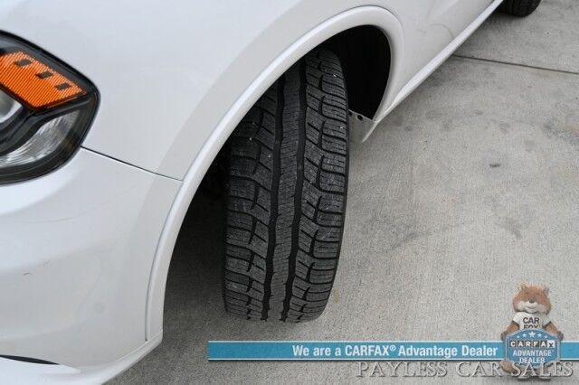 2020 Dodge Durango GT / Blacktop Pkg / 4X4 / Auto Start / Power & Heated Suede Seats / Heated Steering Wheel / Sunroof / Navigation / Rear Entertainment / Apple CarPlay & Android Auto / 3rd Row / Seats 7 / Back Up Cam / 25 MPG Anchorage AK