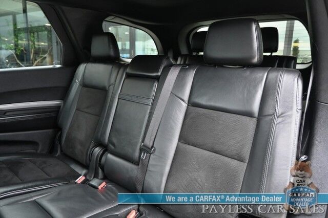 2020 Dodge Durango GT / Blacktop Pkg / 4X4 / Auto Start / Power & Heated Suede Seats / Heated Steering Wheel / Sunroof / Navigation / Rear Entertainment / Apple CarPlay & Android Auto / 3rd Row / Seats 7 / Back Up Cam / 25 MPG Anchorage AK