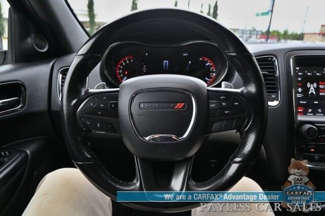 2020 Dodge Durango GT / Blacktop Pkg / 4X4 / Auto Start / Power & Heated Suede Seats / Heated Steering Wheel / Sunroof / Navigation / Rear Entertainment / Apple CarPlay & Android Auto / 3rd Row / Seats 7 / Back Up Cam / 25 MPG Anchorage AK