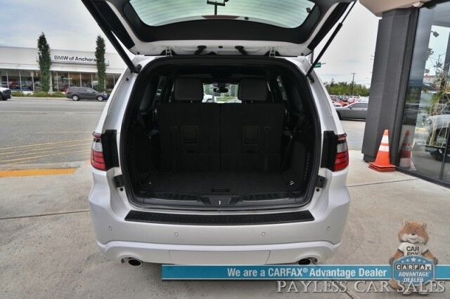 2020 Dodge Durango GT / Blacktop Pkg / 4X4 / Auto Start / Power & Heated Suede Seats / Heated Steering Wheel / Sunroof / Navigation / Rear Entertainment / Apple CarPlay & Android Auto / 3rd Row / Seats 7 / Back Up Cam / 25 MPG Anchorage AK