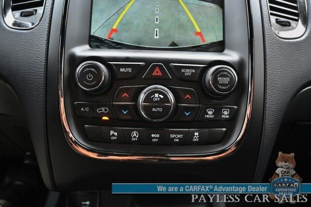 2020 Dodge Durango GT / Blacktop Pkg / 4X4 / Auto Start / Power & Heated Suede Seats / Heated Steering Wheel / Sunroof / Navigation / Rear Entertainment / Apple CarPlay & Android Auto / 3rd Row / Seats 7 / Back Up Cam / 25 MPG Anchorage AK
