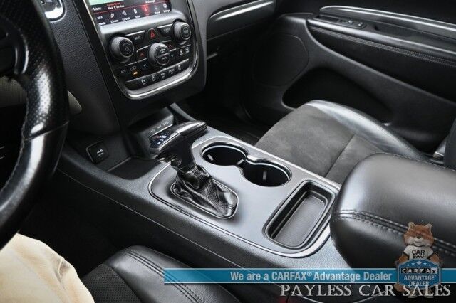2020 Dodge Durango GT / Blacktop Pkg / 4X4 / Auto Start / Power & Heated Suede Seats / Heated Steering Wheel / Sunroof / Navigation / Rear Entertainment / Apple CarPlay & Android Auto / 3rd Row / Seats 7 / Back Up Cam / 25 MPG Anchorage AK