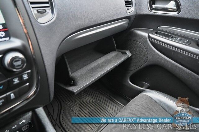 2020 Dodge Durango GT / Blacktop Pkg / 4X4 / Auto Start / Power & Heated Suede Seats / Heated Steering Wheel / Sunroof / Navigation / Rear Entertainment / Apple CarPlay & Android Auto / 3rd Row / Seats 7 / Back Up Cam / 25 MPG Anchorage AK
