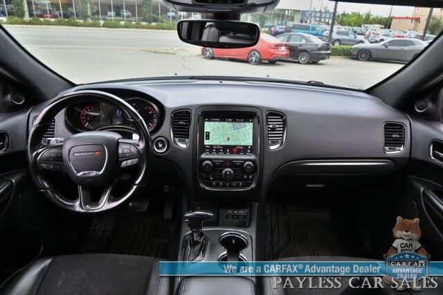2020 Dodge Durango GT / Blacktop Pkg / 4X4 / Auto Start / Power & Heated Suede Seats / Heated Steering Wheel / Sunroof / Navigation / Rear Entertainment / Apple CarPlay & Android Auto / 3rd Row / Seats 7 / Back Up Cam / 25 MPG Anchorage AK