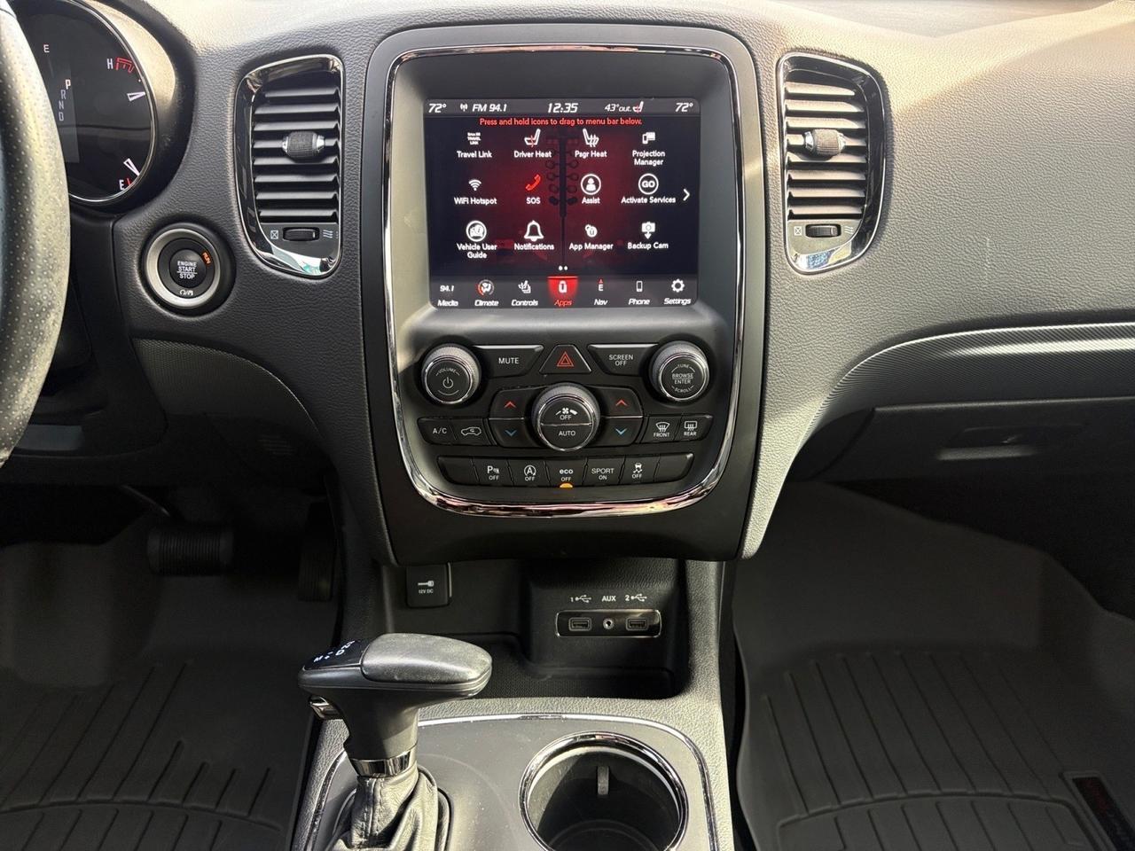 2020 Dodge Durango GT Plus, POWER LIFTGATE, SUNROOF, ROOF RAILS, BLIND SPOT ALERT, BACKUP CAMERA WITH PARKING SENSORS, HEATED STEERING WHEEL & SEATS, LOW MILEAGE, DRIVE IN POWER IN THIS SUV! Virginia Beach VA