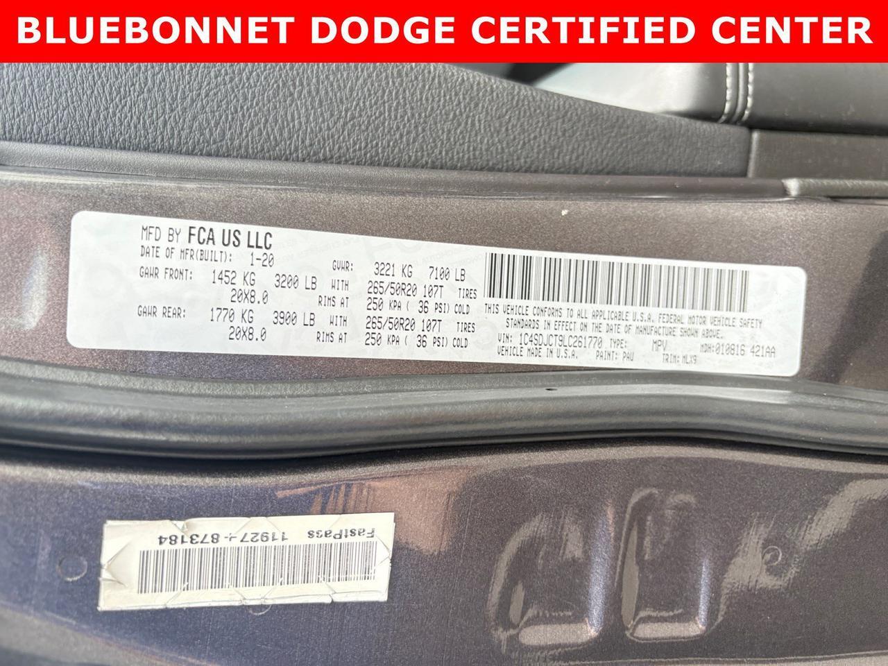 2020 Dodge Durango R/T New Braunfels TX