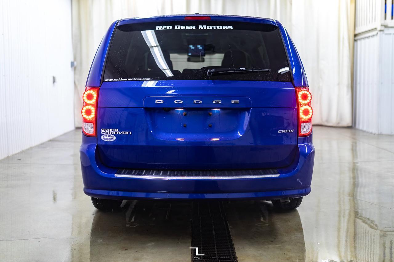 2020 Dodge Grand Caravan Crew Plus Leather BCam DVD Red Deer AB