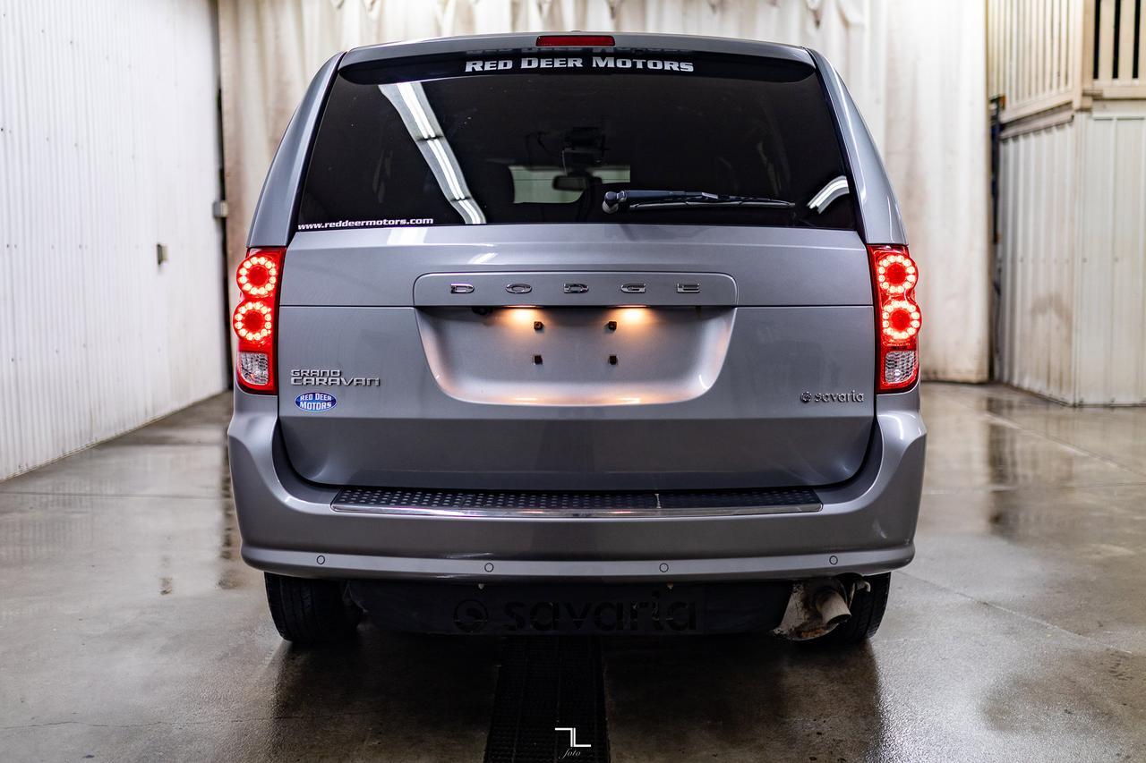 2020 Dodge Grand Caravan Premium Plus Savaria Wheelchair Conversion Leatherette BCam Red Deer AB