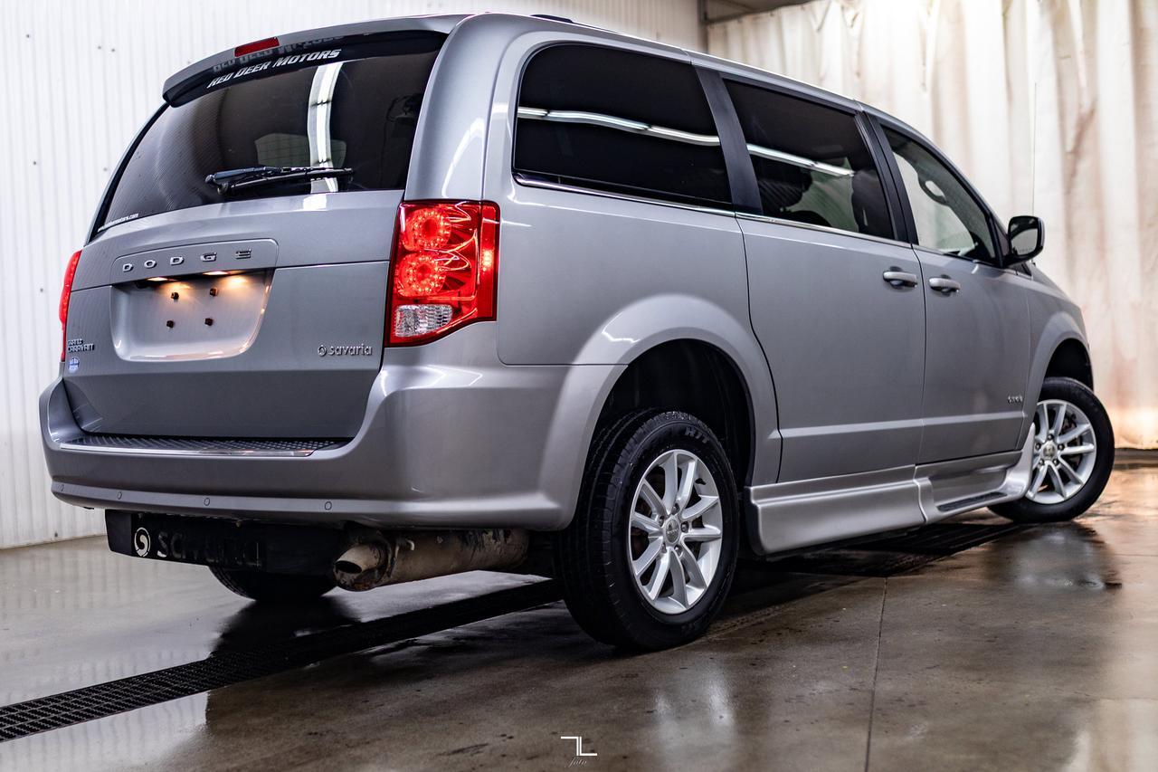 2020 Dodge Grand Caravan Premium Plus Savaria Wheelchair Conversion Leatherette BCam Red Deer AB