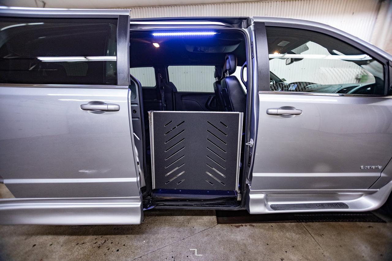 2020 Dodge Grand Caravan Premium Plus Savaria Wheelchair Conversion Leatherette BCam Red Deer AB