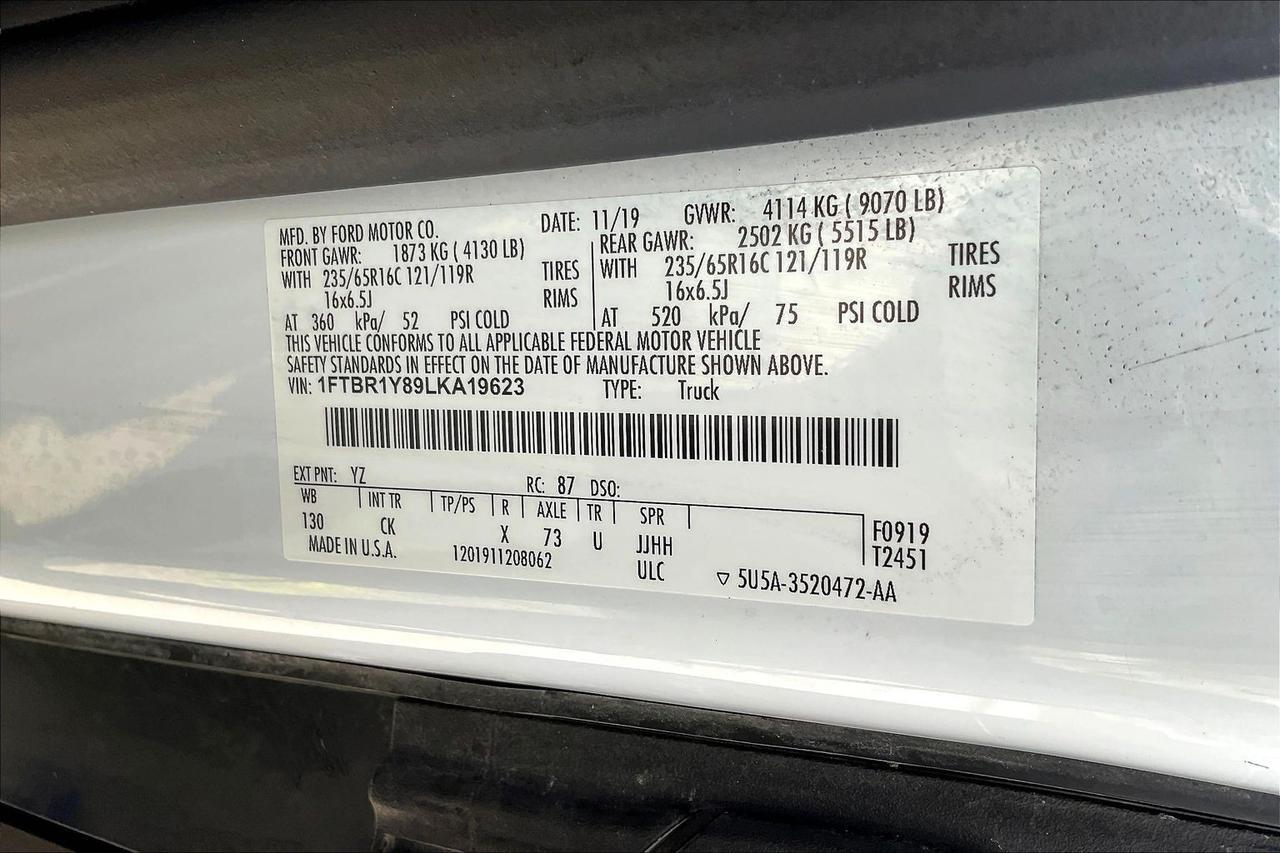 2020 FORD TRANSIT T-250 Houston TX