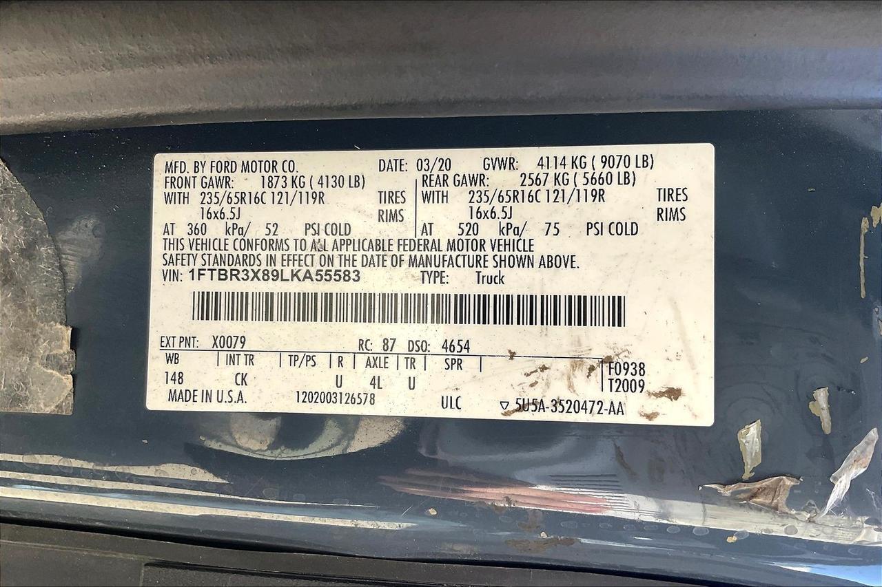 2020 FORD TRANSIT T-250 Houston TX