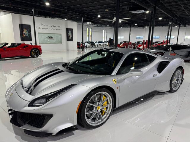 2020 Ferrari 488 Pista Atelier build!! Argento Nurburgring paint, livrea stripe, Extra-Range interior,carbon galore & MORE! Fort Lauderdale FL