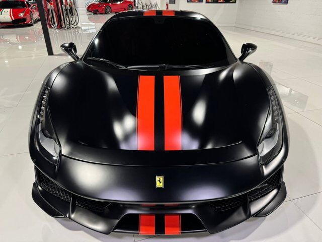 2020 Ferrari 488 Pista Extra-Range Nero Opaco paint, Extra-Range interior, carbon racing seats w/ lifter AND MUCH MORE!!! Fort Lauderdale FL