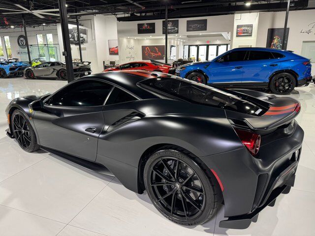 2020 Ferrari 488 Pista Extra-Range Nero Opaco paint, Extra-Range interior, carbon racing seats w/ lifter AND MUCH MORE!!! Fort Lauderdale FL