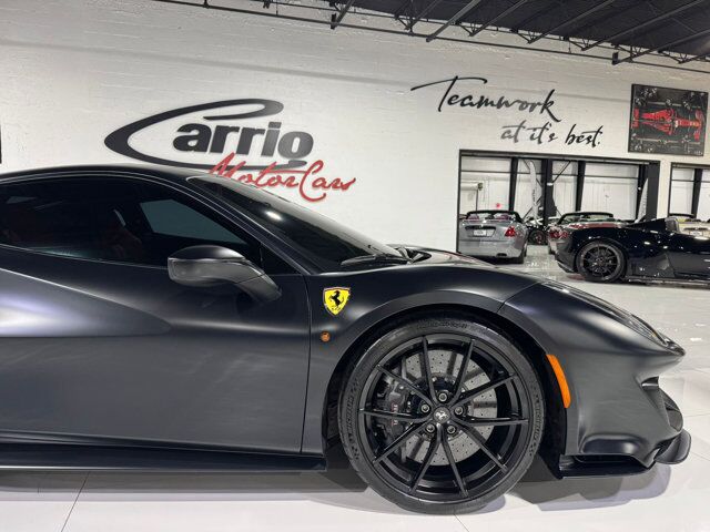 2020 Ferrari 488 Pista Extra-Range Nero Opaco paint, Extra-Range interior, carbon racing seats w/ lifter AND MUCH MORE!!! Fort Lauderdale FL