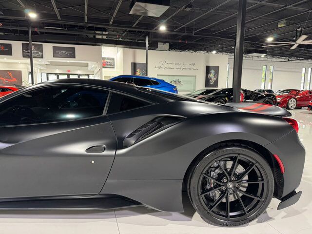 2020 Ferrari 488 Pista Extra-Range Nero Opaco paint, Extra-Range interior, carbon racing seats w/ lifter AND MUCH MORE!!! Fort Lauderdale FL