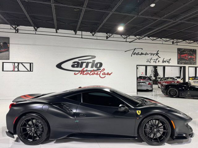 2020 Ferrari 488 Pista Extra-Range Nero Opaco paint, Extra-Range interior, carbon racing seats w/ lifter AND MUCH MORE!!! Fort Lauderdale FL