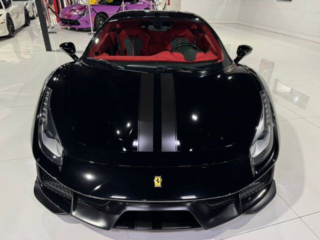 2020 Ferrari 488 Pista Nero B/B paint, front lifter, JBL audio, carbon racing seats w/ lifter AND MUCH MORE!! Fort Lauderdale FL